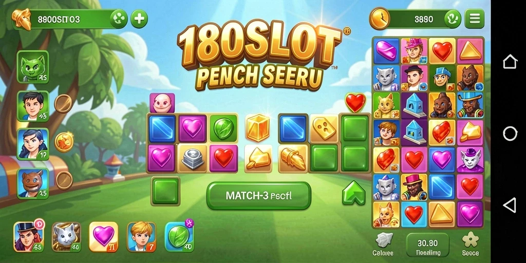 Tampilkan gameplay seru dalam 180SLOT dengan kombinasi warna yang menawan.