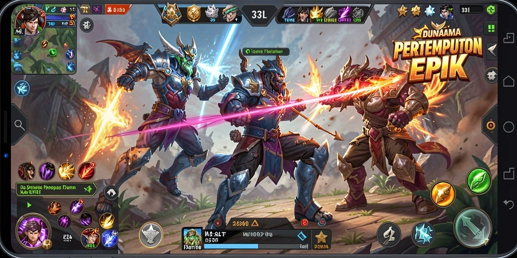 Gameplay seru dan strategi menarik dalam 33L.