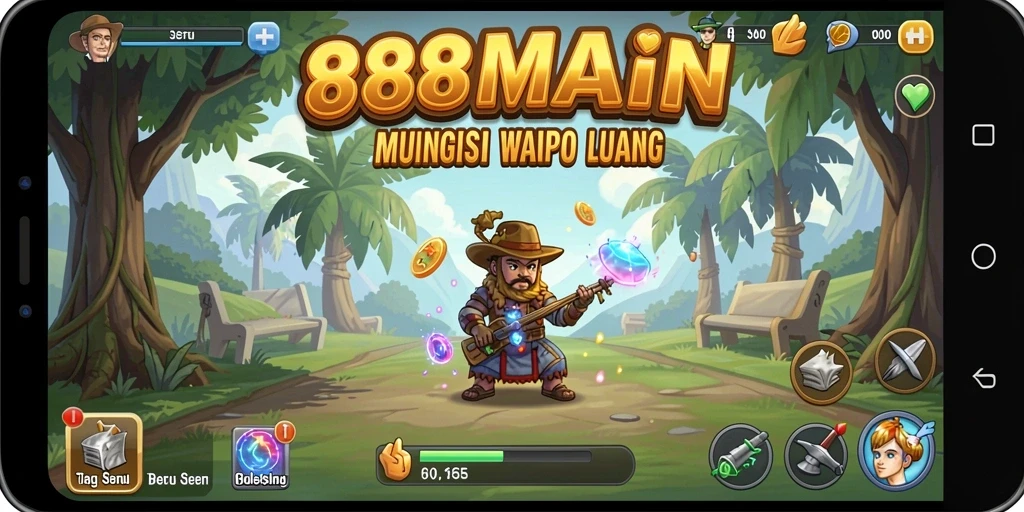 Tampilan gameplay 88MAIN yang menawan dan menarik.