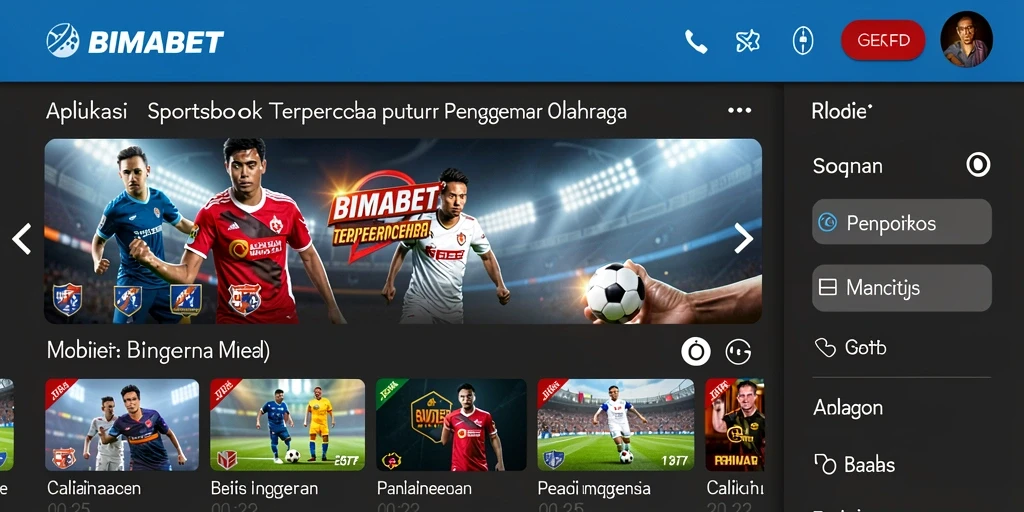 Tampilkan gameplay BIMABET dengan interaksi taruhan yang menarik.