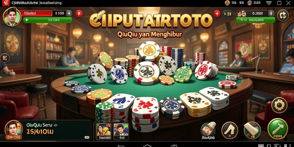 Gameplay seru QiuQiu di CIPUTRATOTO yang penuh tantangan.