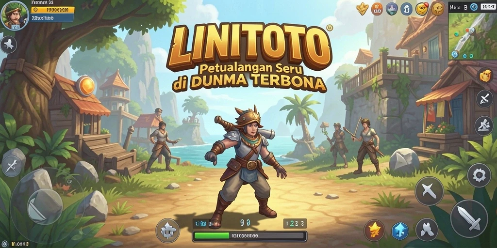 Tampilan gameplay LINITOTO yang menakjubkan di dunia Open World.