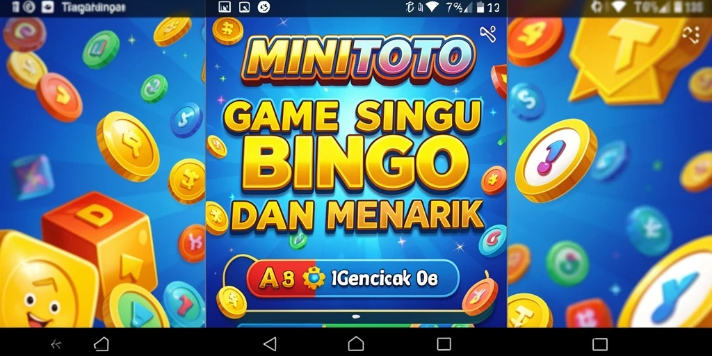 Screenshot gameplay menunjukkan keseruan bermain Bingo di MINITOTO.