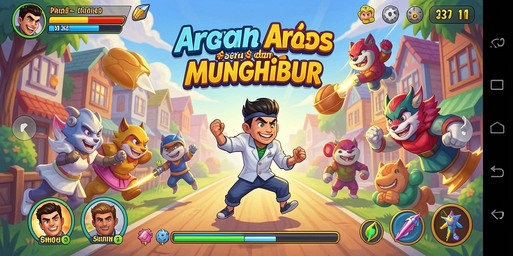 Tampilan gameplay N32 yang menarik dan seru.